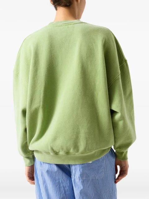 American Vintage crew-neck long-sleeve sweatshirt - Green