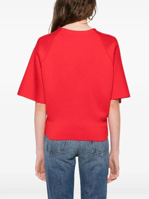 KHAITE Warren top - Red