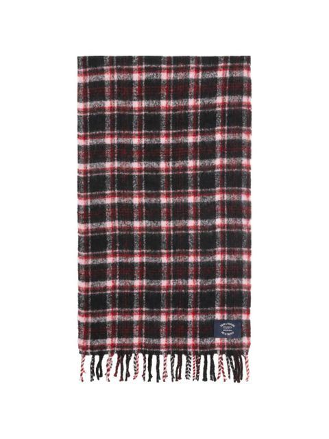 Zadig&Voltaire Joan tartan fringed scarf - Black - zdjęcie produktu nr 1
