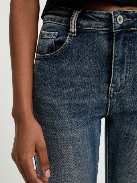 Answear.LAB jeansy damskie kolor niebieski