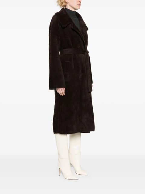 PINKO belted coat - Brown