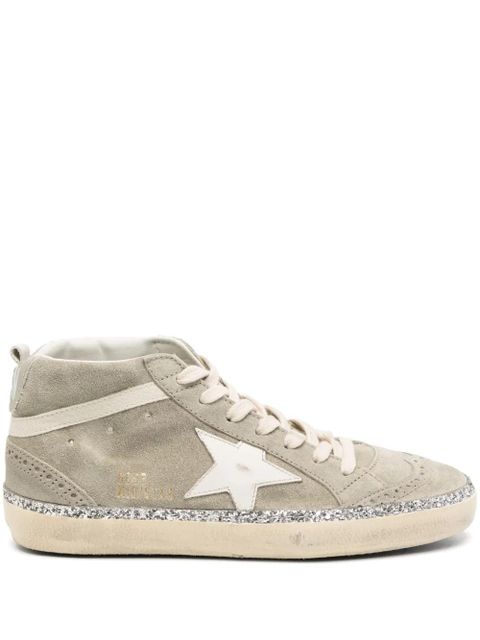 Golden Goose mid baskets star sneakers - Grey - zdjęcie produktu nr 1