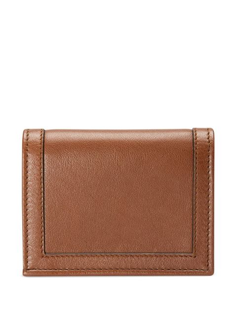 Gucci bamboo-detail leather wallet - Brown - zdjęcie produktu nr 2