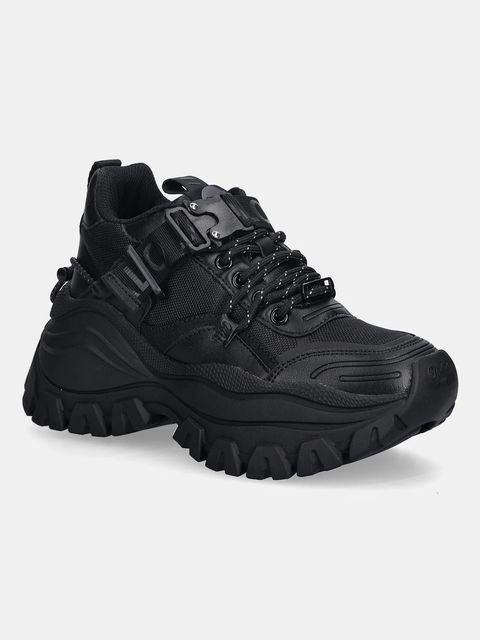 Buffalo sneakersy Lola Lace Up Com Lo damskie kolor czarny 1636503-BLK