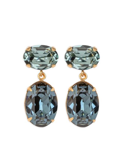 Jennifer Behr Lenora oval earrings - Gold - zdjęcie produktu nr 1