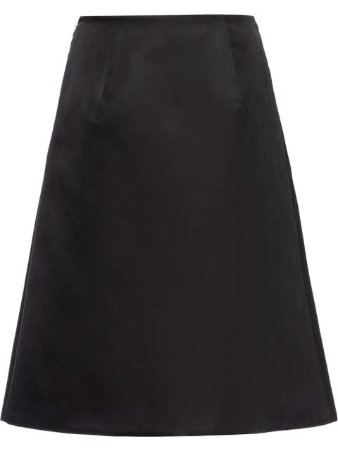Prada Re-Nylon gabardine skirt - Black