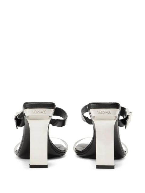 Versace leather sandals - Black - zdjęcie produktu nr 2