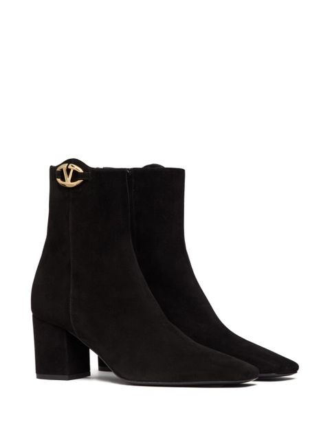 Valentino Garavani 70mm VLogo The Bold Edition ankle boots - Black - zdjęcie produktu nr 2