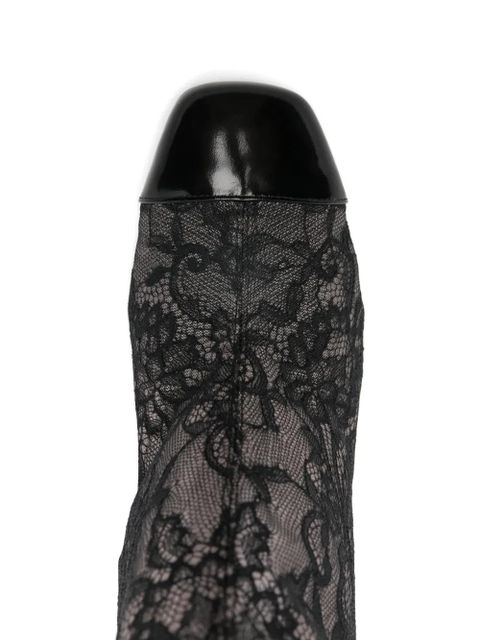 Jimmy Choo Kisu block-heel boots - Black