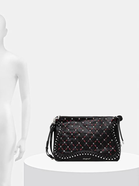 Desigual torebka YANKEE LEIRIA MINI BL kolor czarny 25WAXP37