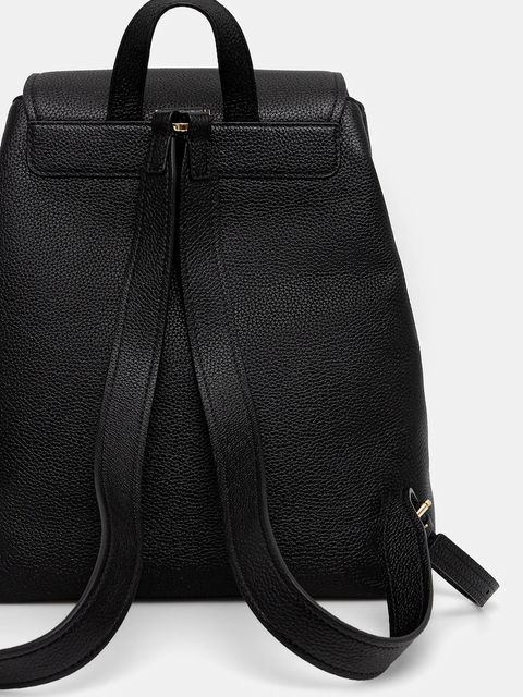 MICHAEL Michael Kors plecak skórzany QUINN damski kolor czarny duży gładki 30T5GQNB2L