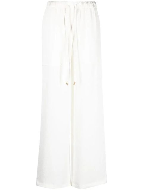 Cult Gaia drawstring straight-leg trousers - White - zdjęcie produktu nr 1