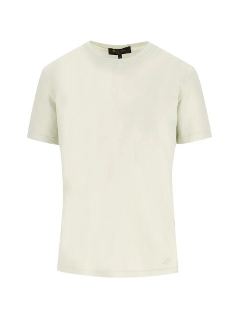 Loro Piana crew-neck T-shirt - Neutrals - zdjęcie produktu nr 1