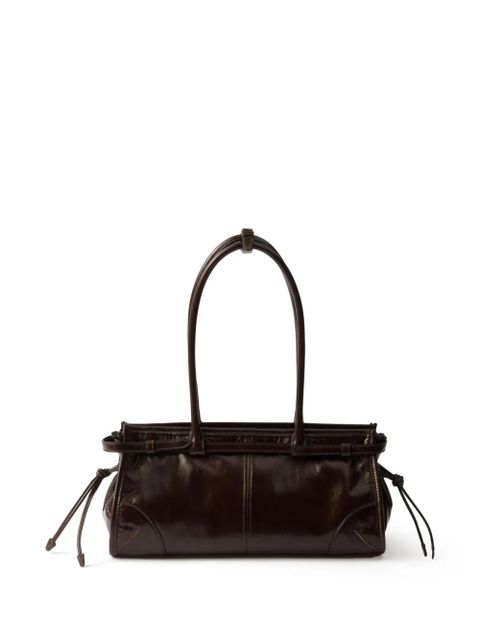Prada medium Bonnie tote bag - Brown