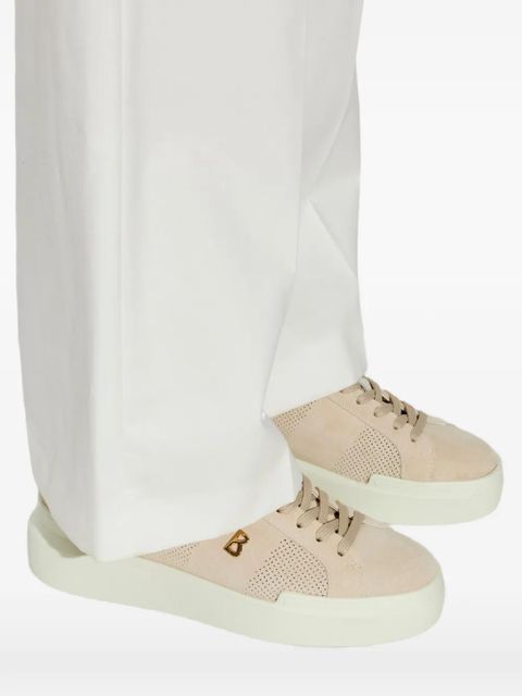 BOGNER perforated-detail sneakers - Neutrals