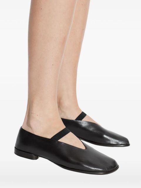 LEMAIRE Glove ballet flats - Brown