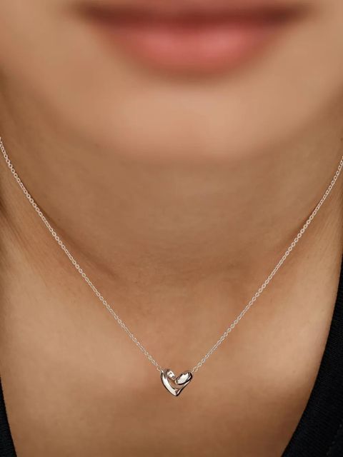 Monica Vinader infinity-heart necklace - Silver - zdjęcie produktu nr 2