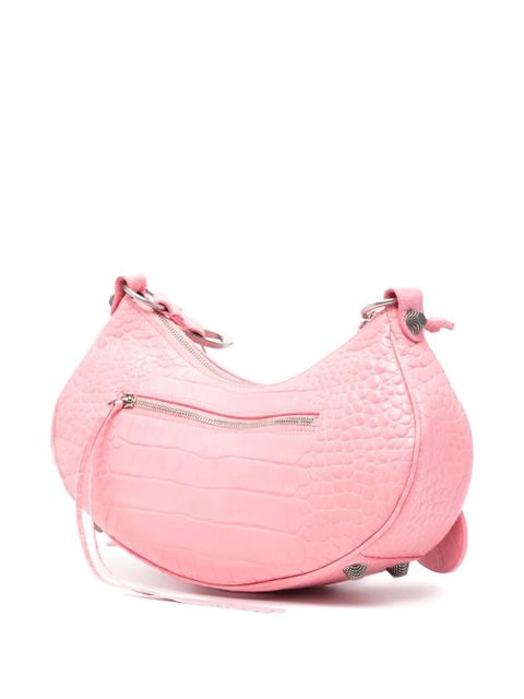 Balenciaga Le Cagole S leather shoulder bag - Pink