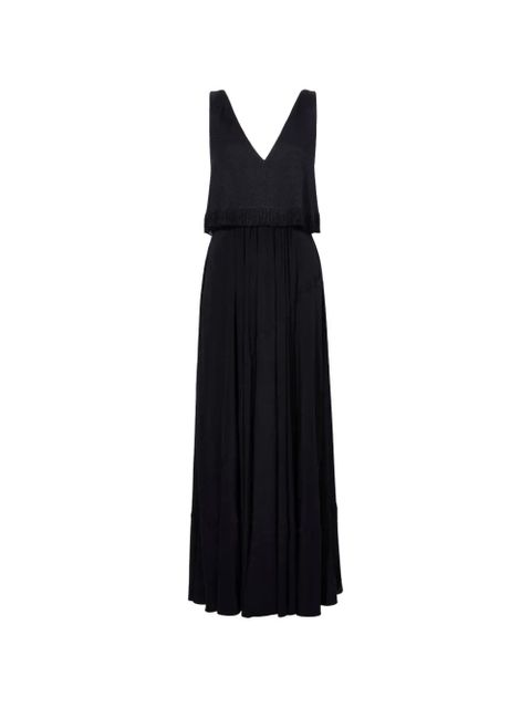 Proenza Schouler V-neck maxi dress - Black - zdjęcie produktu nr 1