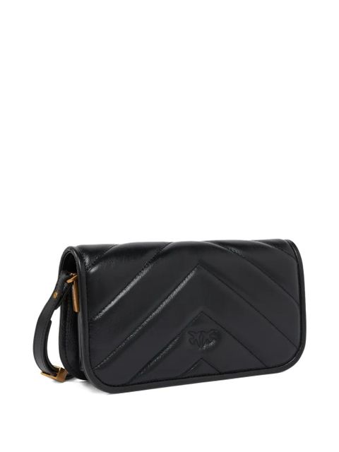PINKO Love Bird-buckle shoulder bag - Black - zdjęcie produktu nr 2