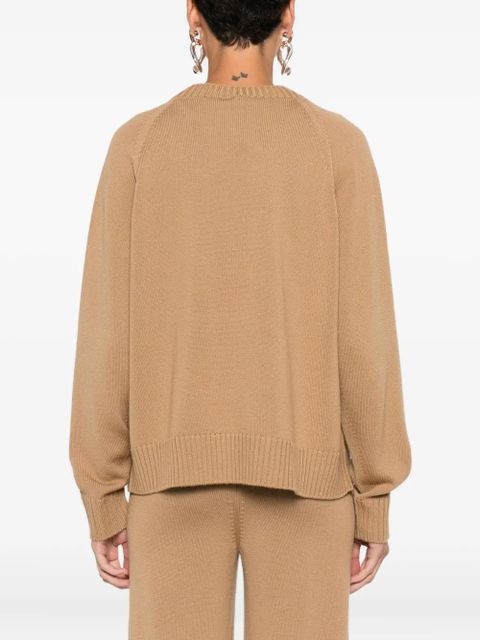 Max Mara raglan-sleeve sweater - Brown