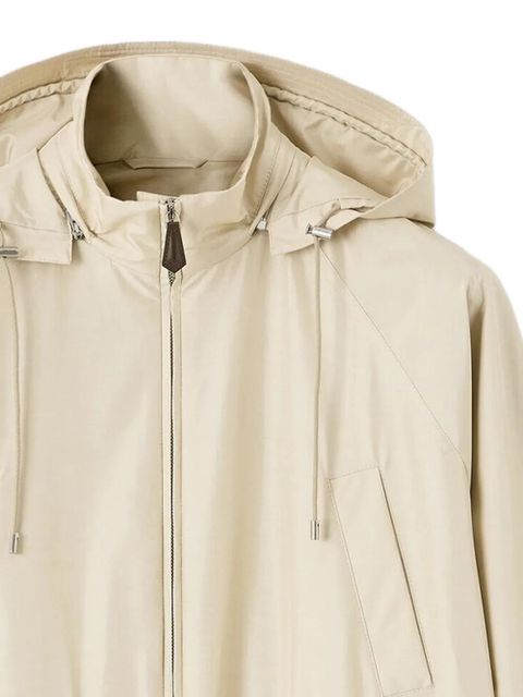 Loro Piana Wilson hooded parka coat - Neutrals - zdjęcie produktu nr 2