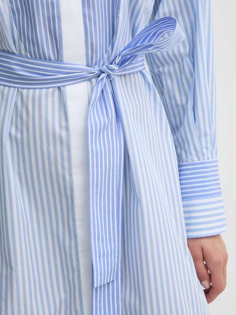 BOSS sukienka bawełniana