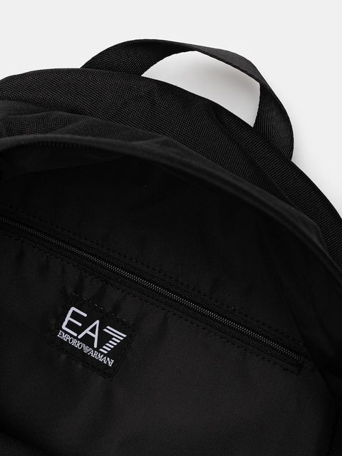 EA7 Emporio Armani plecak kolor czarny duży z nadrukiem AF19722.7X000390