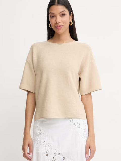 BOSS Orange sweter damski z dodatkiem wełny C Fouetta - zdjęcie produktu nr 2