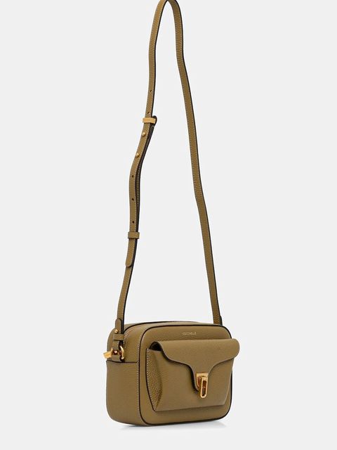 Coccinelle torebka skórzana kolor zielony E1 MF6 15 02 01