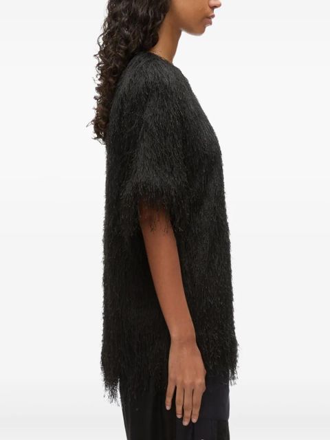3.1 Phillip Lim fringed blouse - Black