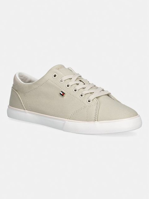 Tommy Hilfiger TH LOW PROFILE VULC CANVAS tenisówki damskie - zdjęcie produktu nr 1