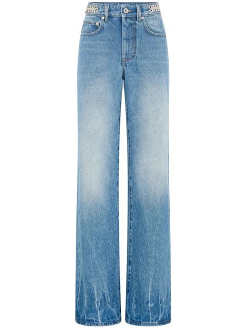 Rabanne 1969 cotton straight-leg jeans - Blue - zdjęcie produktu nr 1