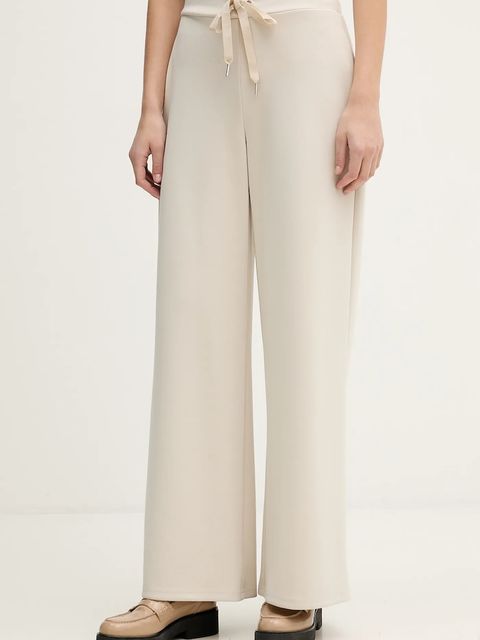 Joseph Ribkoff spodnie damskie kolor beżowy gładkie 261649 - zdjęcie produktu nr 1