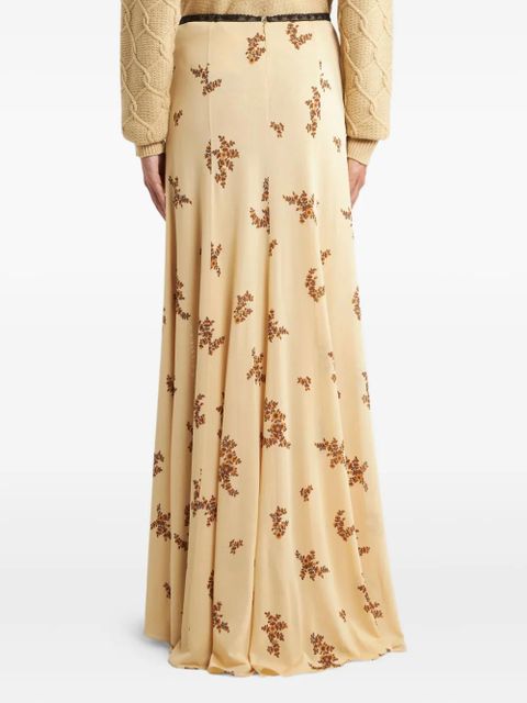 ETRO floral-print maxi skirt - Neutrals - zdjęcie produktu nr 2