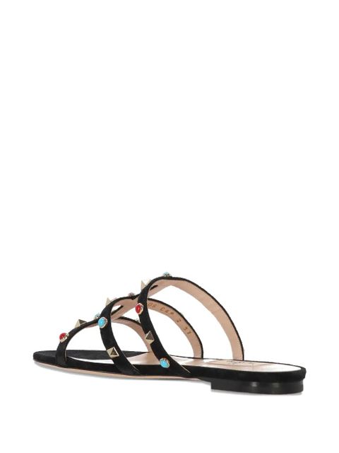 Valentino Garavani studded sandals - Black