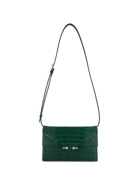 TOM FORD crocodile-effect shoulder bag - Green - zdjęcie produktu nr 2