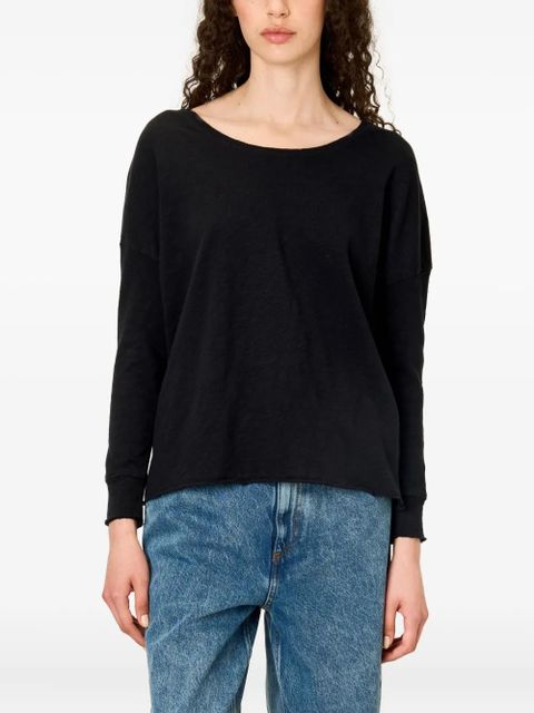 American Vintage Sonoma long-sleeved T-shirt - Black