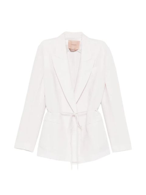 TWINSET tie waist blazer - Pink - zdjęcie produktu nr 1