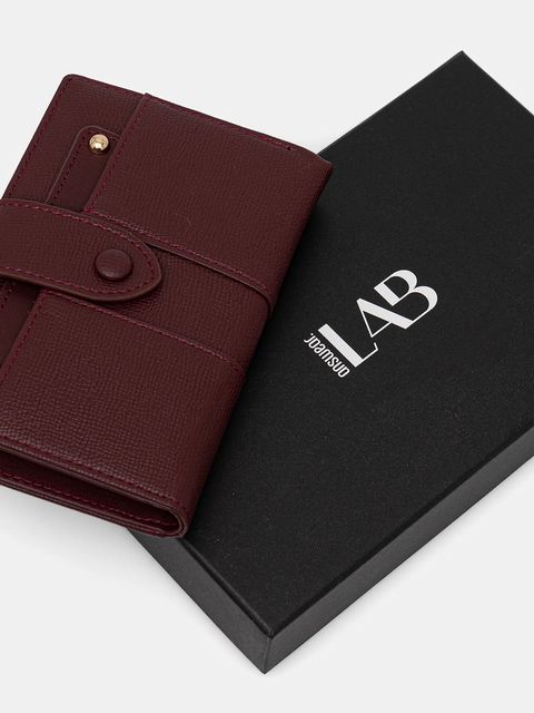 Answear.LAB portfel damski kolor czerwony