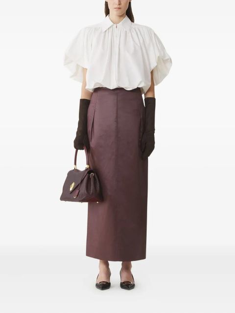 Lanvin puffed-sleeve cotton blouse - White - zdjęcie produktu nr 2