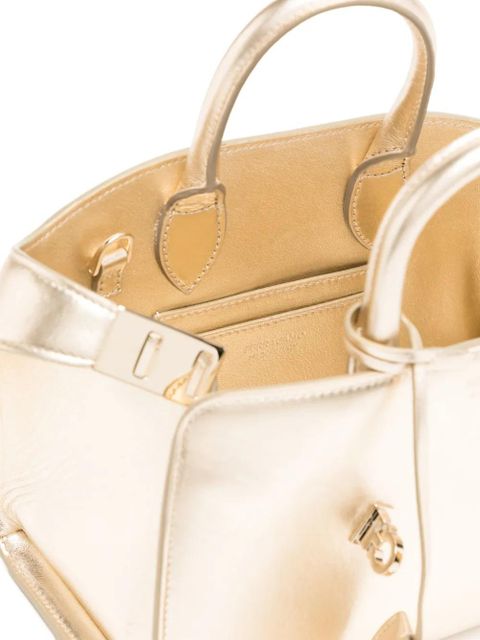 Ferragamo leather crossbody bag - Gold