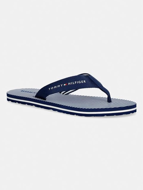 Tommy Hilfiger japonki damskie TH ITHACA STRIPE SUMMER SANDAL - zdjęcie produktu nr 1