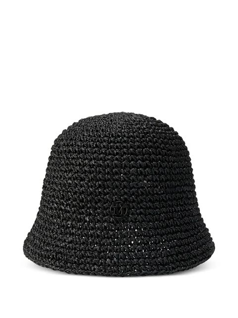 Maison Michel Pablo logo hat - Black - zdjęcie produktu nr 1