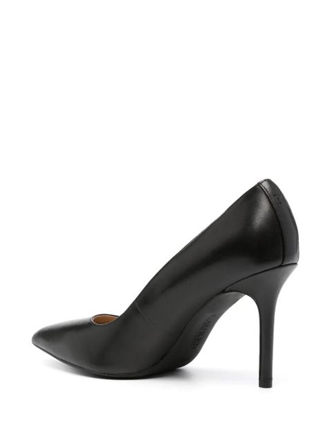 Lauren Ralph Lauren Lindella II 90mm leather pumps - Black - zdjęcie produktu nr 2