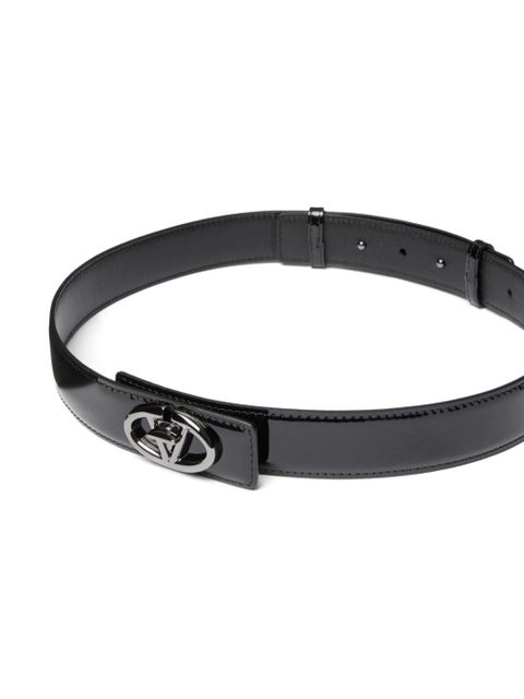 Valentino Garavani leather belt - Black