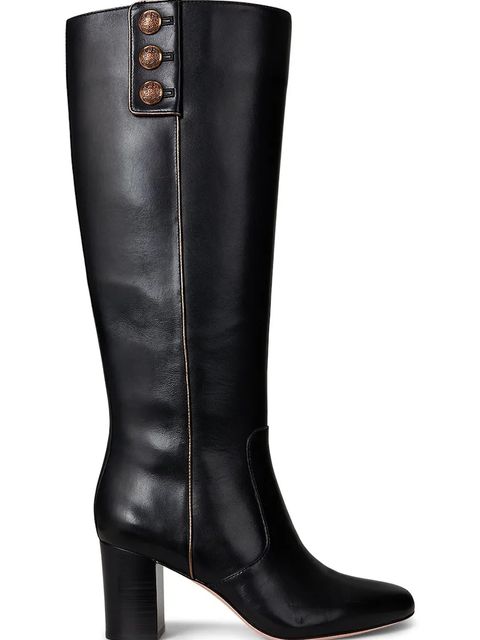 Lauren Ralph Lauren kozaki skórzane Kenndi Tl Hl - zdjęcie produktu nr 2
