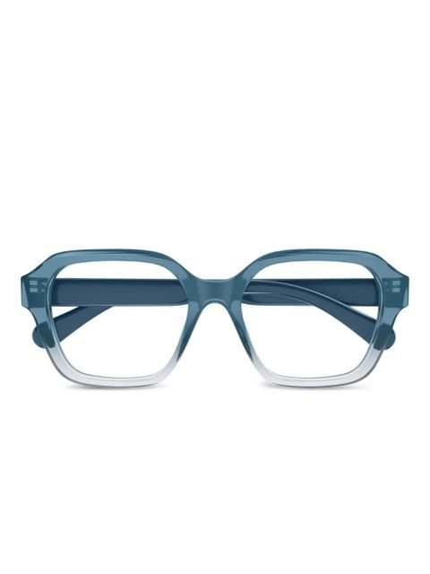 Chloé Eyewear square-frame glasses - Blue - zdjęcie produktu nr 1