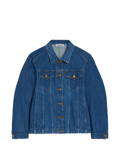 Jil Sander button denim jacket - Blue - zdjęcie produktu nr 1