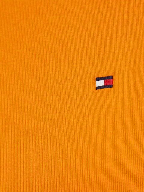 Tommy Hilfiger t-shirt bawełniany damski kolor pomarańczowy WW0WW40587